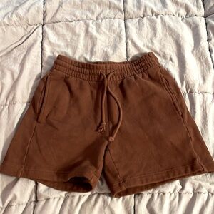 Aritzia Tna Cozy Boyfriend Sweatshorts